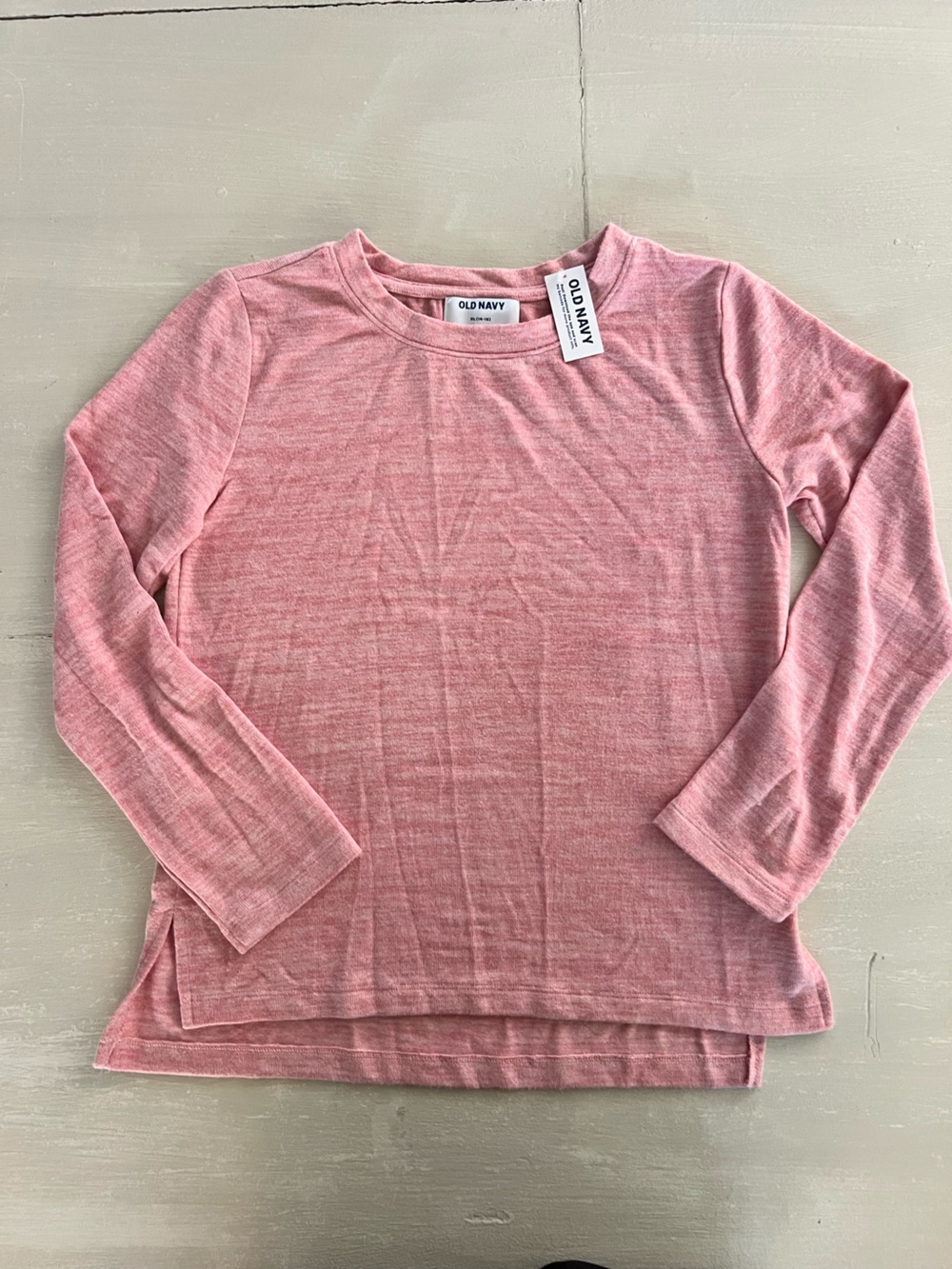 NWT Old Navy Girls XL 14-16 Dusty Rose Pink Long Sleeve Top